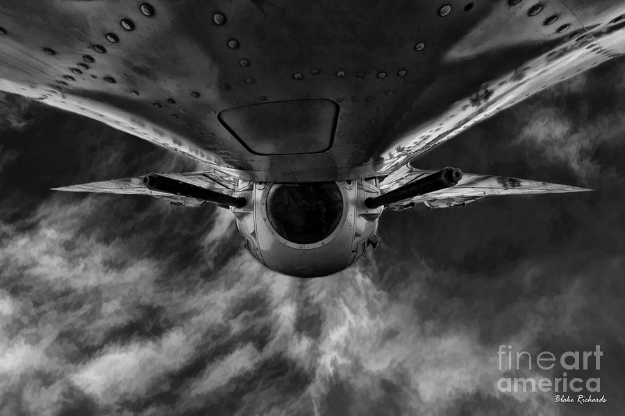 Bottom of B-17B Flying Fortress Photograph by Blake Richards