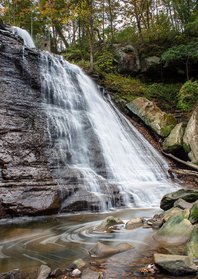 Bottom of Brandywine Falls Photograph by Claus Siebenhaar - Fine Art ...