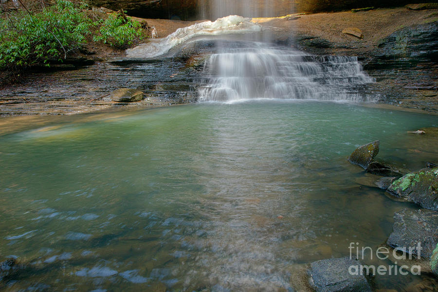 Bottom of Falls by Wanda Krack Bottom of Falls by Wanda Krack