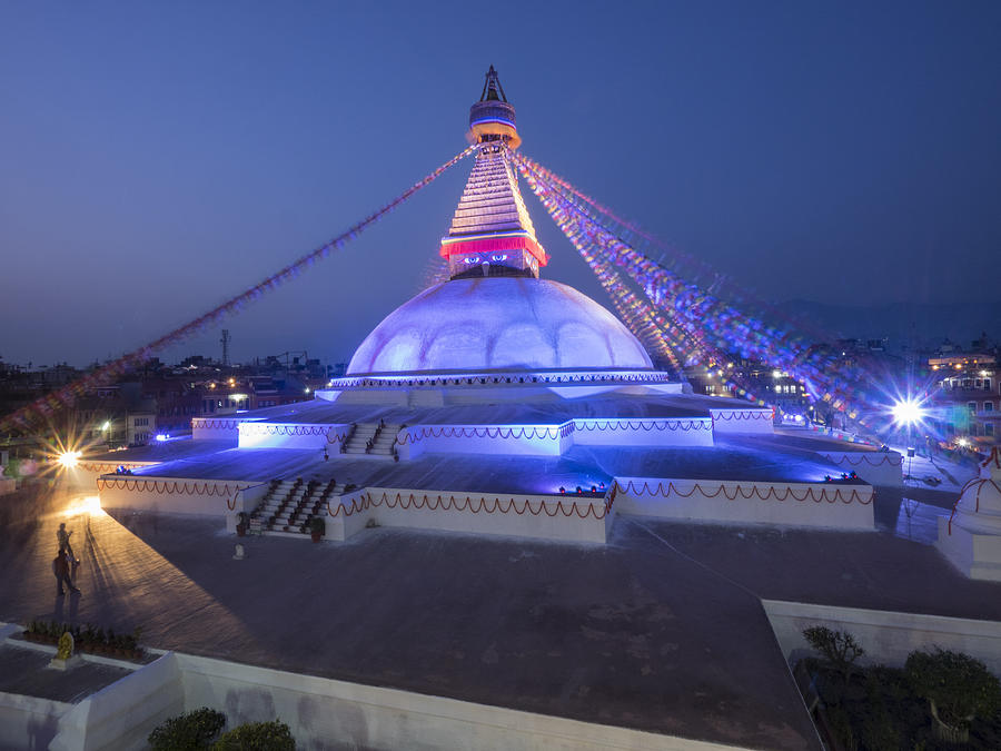 boudhanath-at-night-nepal-photograph-by-dan-leffel