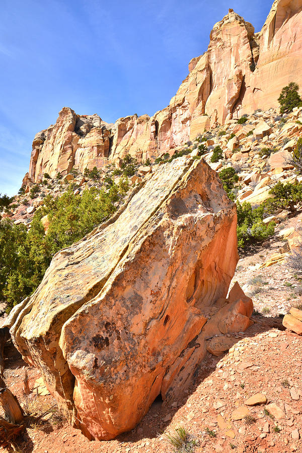 Boulder Butte Photograph by Ray Mathis