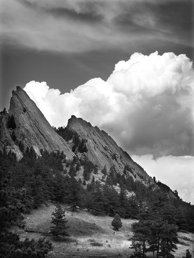 Boulder Flatirons 2 Photograph by Marilyn Hunt