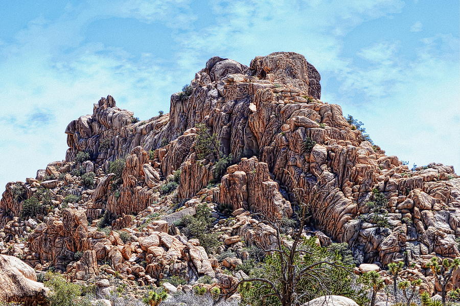 Boulder Stack - Joshua Tree National Park Photograph by Glenn McCarthy Art and Photography