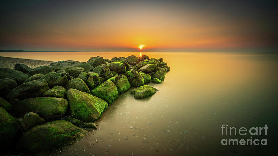 Boulders at Sunset Photograph by Sean Mills