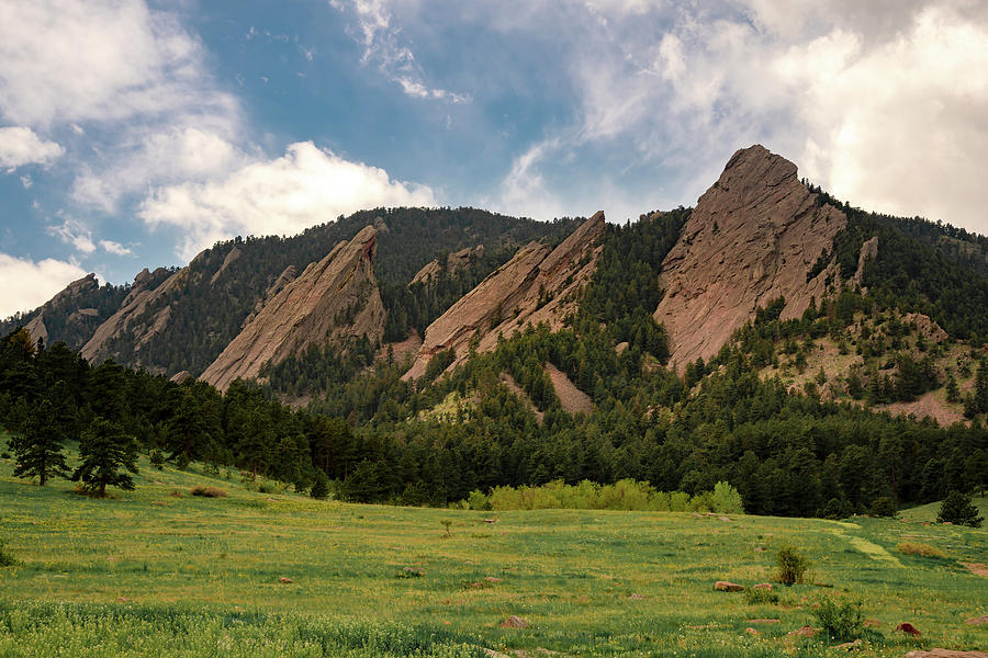 Boulders Flatirons Photograph by Philip Rodgers
