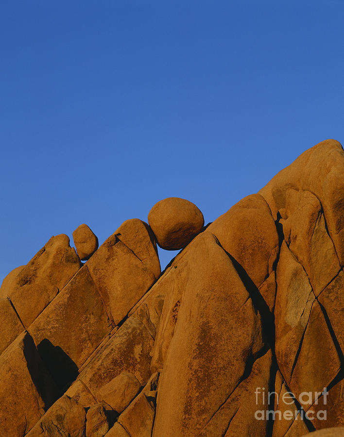 Boulders In Joshua Tree Np Photograph by Dennis Flaherty