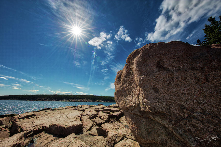 Boulders Meet Ocean by David A Lane Boulders Meet Ocean by David A Lane