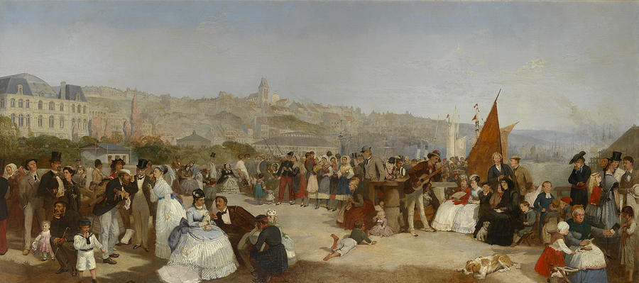 Boulogne Pier Painting