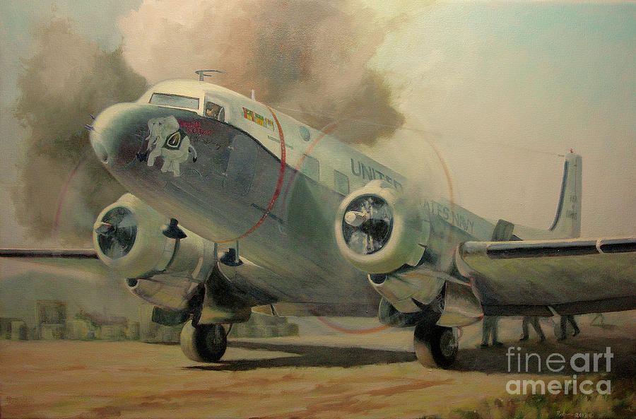 Bouncing Bertha Painting by Stephen Roberson