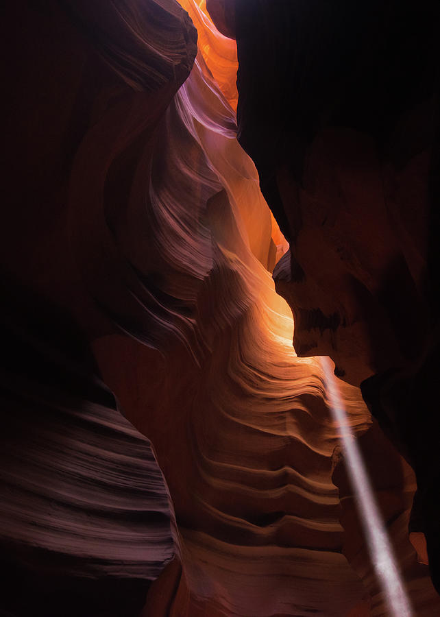 Bouncing Light - Antelope Canyon - Arizona Photograph by Gregory Ballos