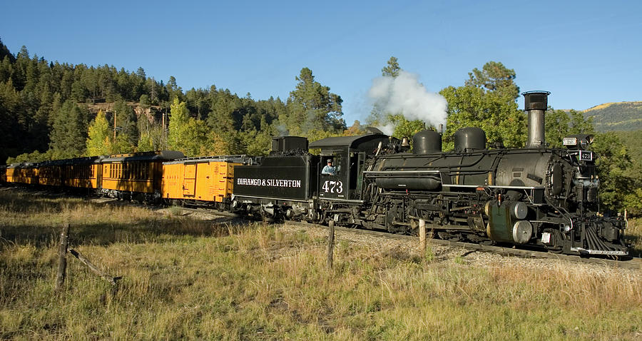 Bound for Durango Photograph by Jerry McElroy