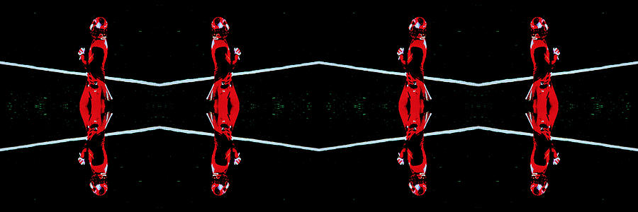 Football Photograph - Boundaries by Stephen Farley Football Photograph - Boundaries by Stephen Farley