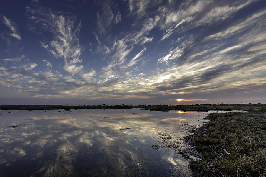 Sunset Photograph - Boundary Bay Sky by Pierre Leclerc Photography