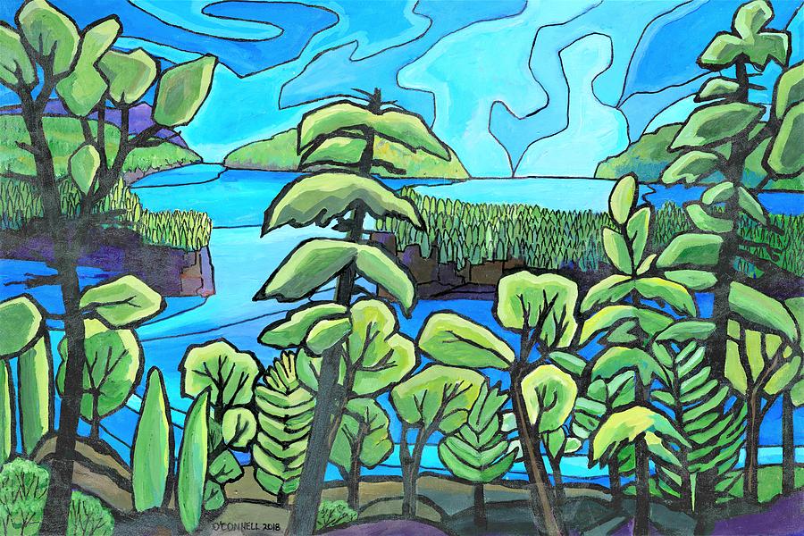 Water Painting - Boundary Waters by James OConnell