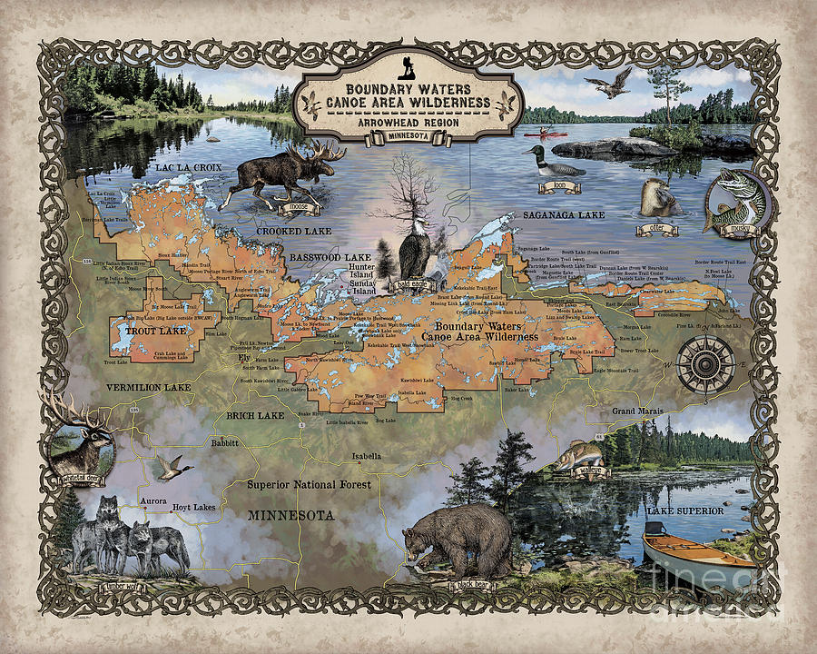 Boundary Waters Wall Art