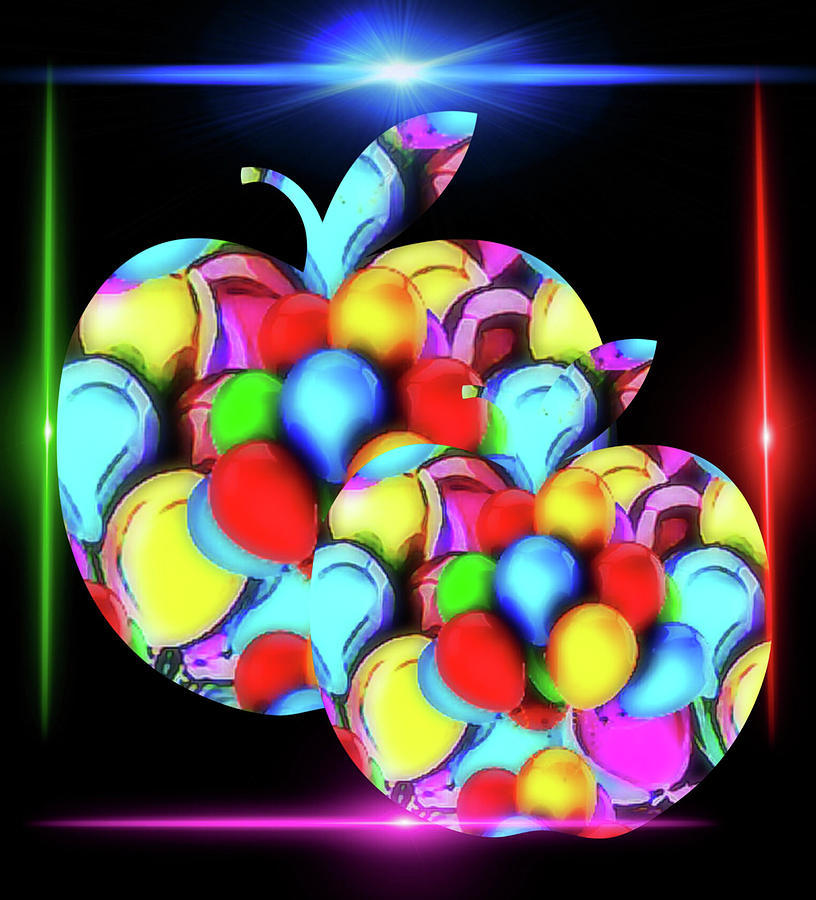 Bountiful Apples Digital Art by Gayle Price Thomas