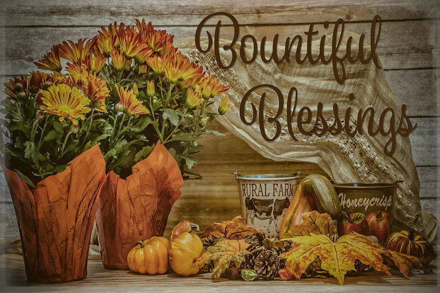 Bountiful Blessings Photograph by Teresa Wilson
