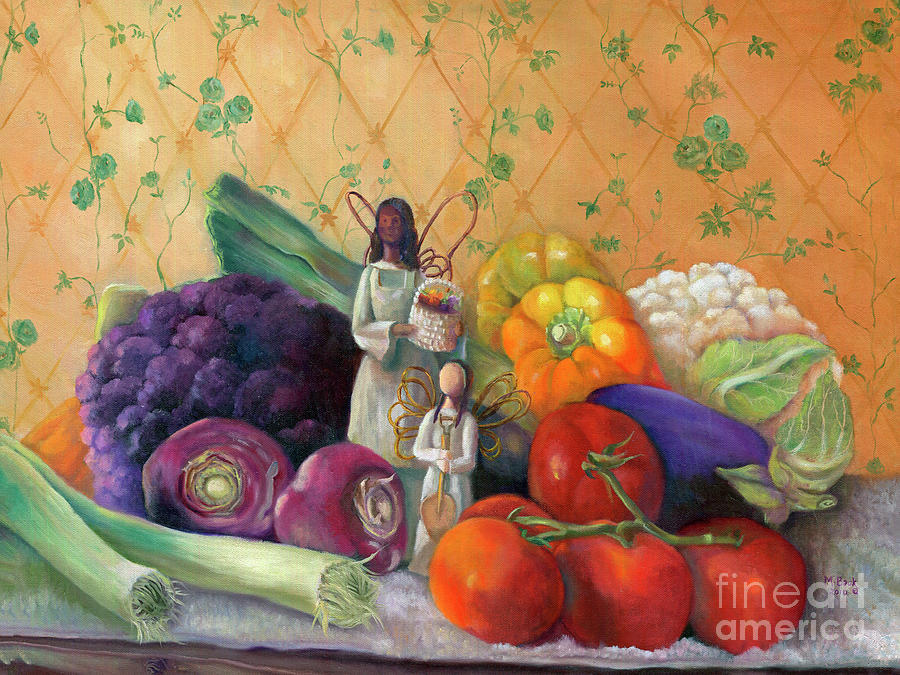 Bountiful Painting by Marlene Book