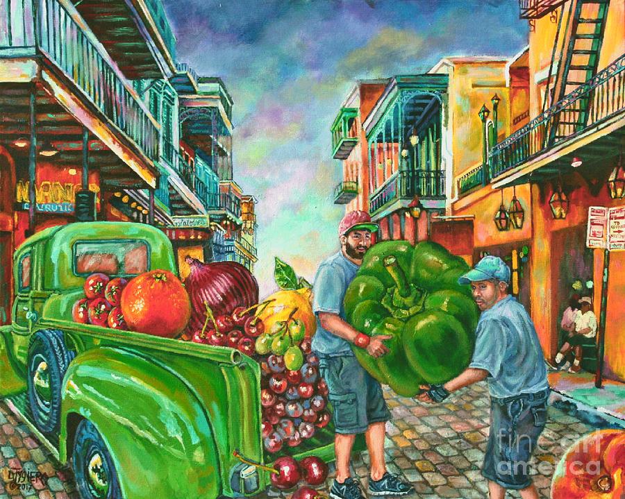 New Orleans Painting - Bounty Full  by Lisa Tygier Diamond