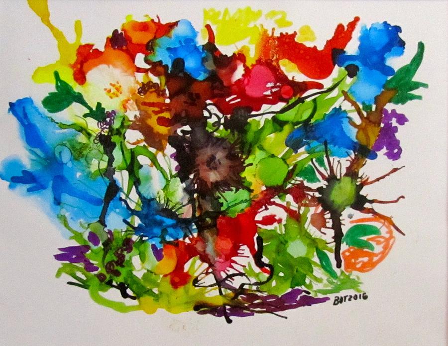 Bouquet 1 Painting by Barbara OToole