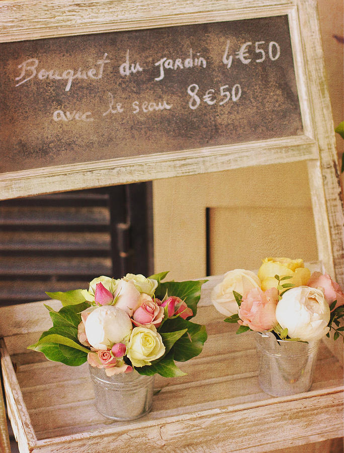 Paris Photograph - Bouquet du Jardin by Hermes Fine Art