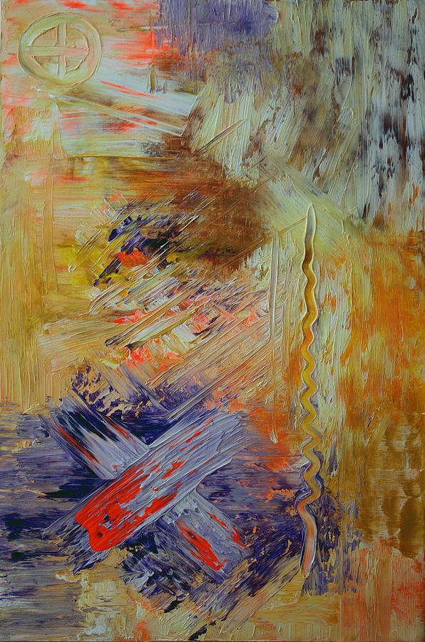 Texture Painting - Bouquet by Laura Barbosa Texture Painting - Bouquet by Laura Barbosa