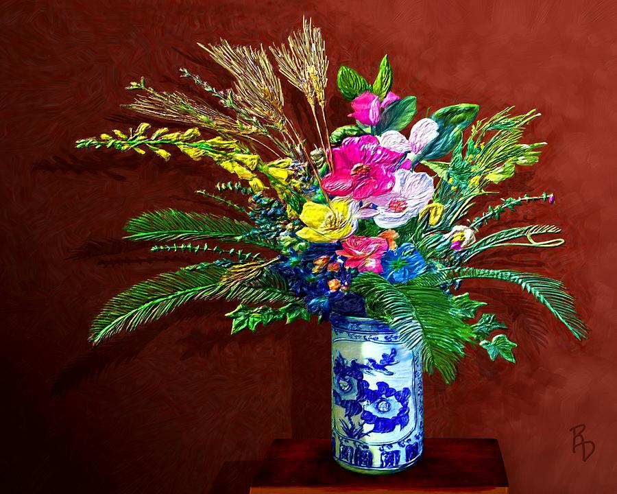 Bouquet Magnifique Digital Art by Ric Darrell