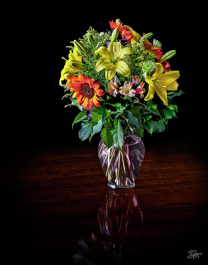 Bouquet Of Spring Flowers Photograph by Endre Balogh