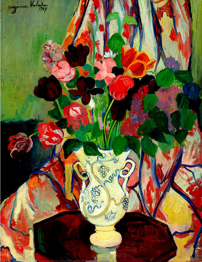 Bouquet of Tulips Painting by Suzanne Valadon - Fine Art America