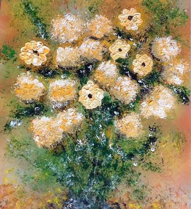 Abstract Painting - Bouquet by Richard Fey