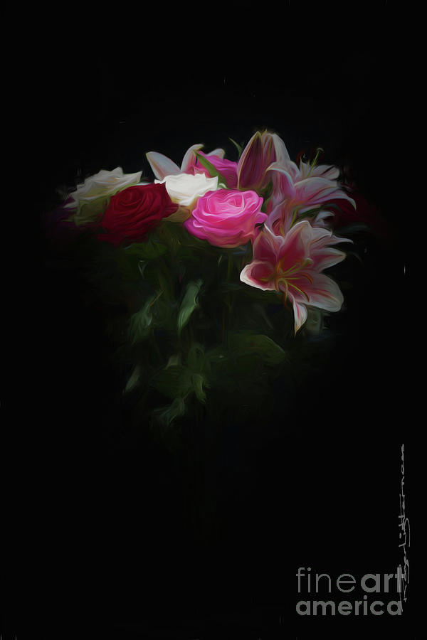 Bouquet  Digital Art by Roger Lighterness