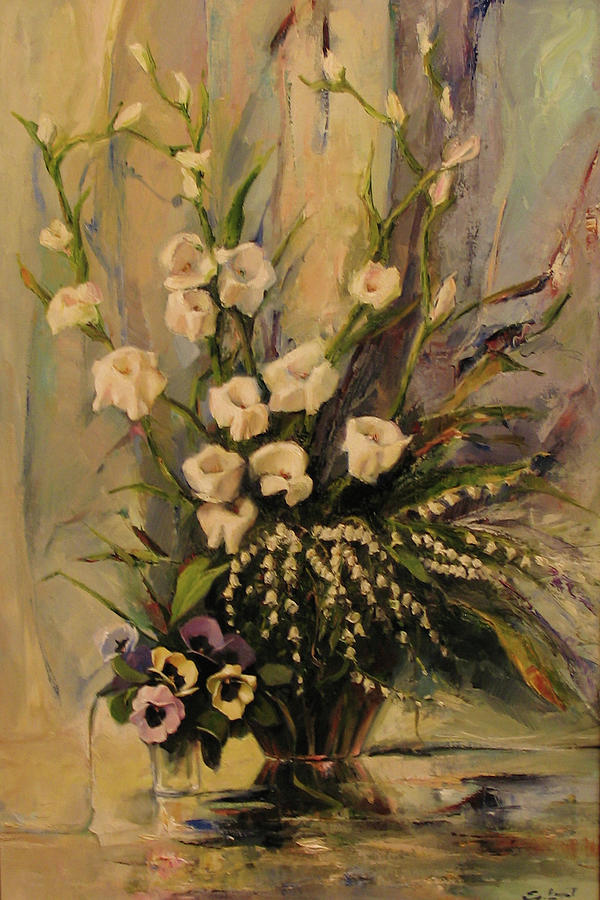 Bouquet Painting by Tigran Ghulyan