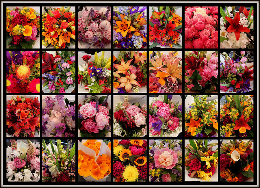 Bouquets Photograph by Farol Tomson