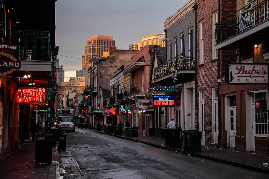 New Orleans Photograph - Bourbon Breakfast by Miriam Tiritilli