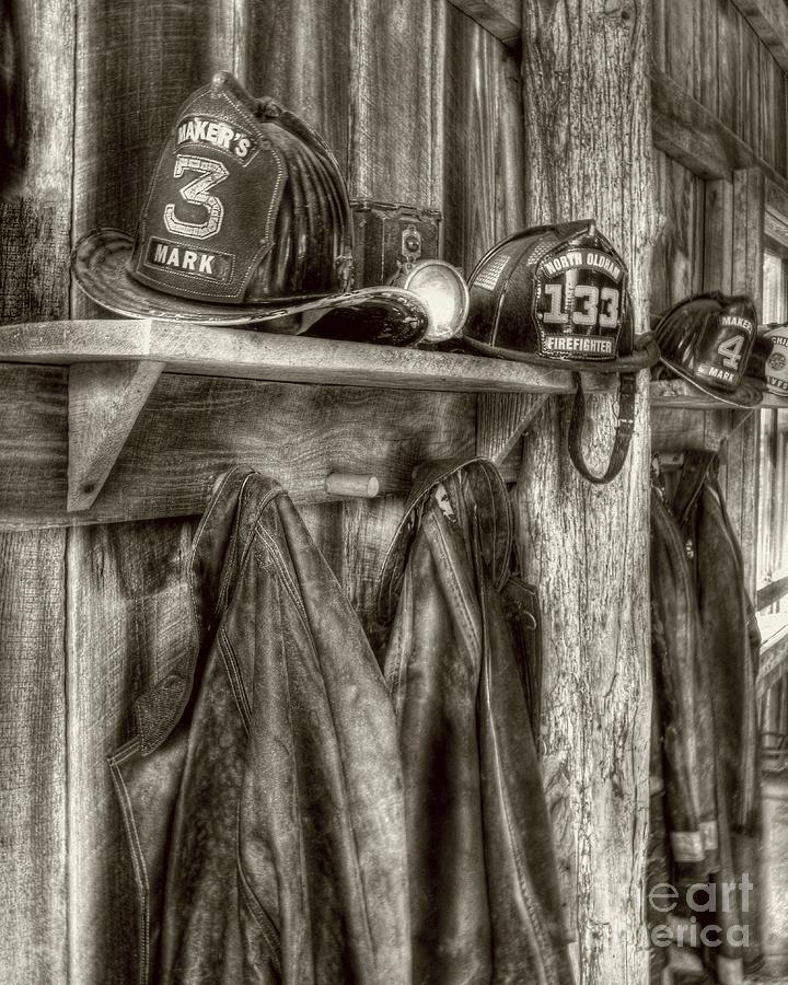 Bourbon Distillery Firehouse Sepia Tone Photograph by Mel Steinhauer