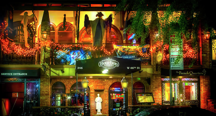 Bourbon Street Bar and Grille Photograph by Mark Andrew Thomas