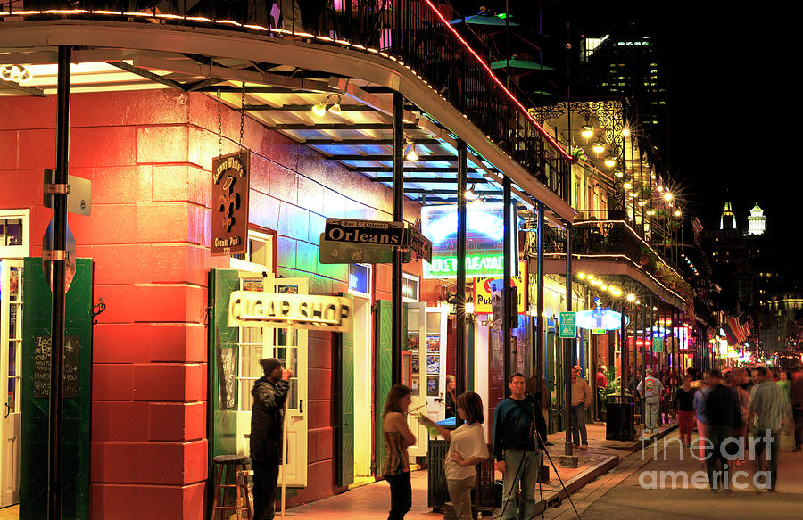 Bourbon Street Situation New Orleans Photograph by John Rizzuto