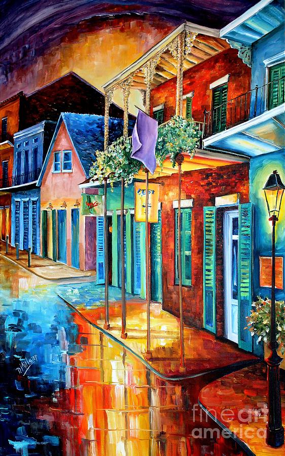 Bourbon Street Song Painting by Diane Millsap