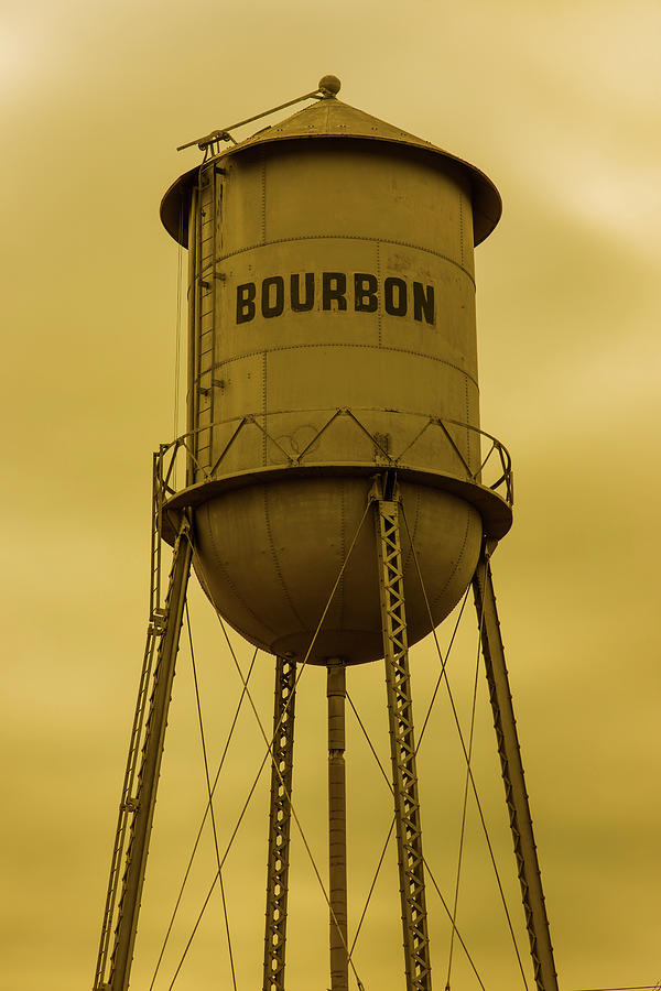 Architecture Photograph - Bourbon Tower Yesteryear Art by Gregory Ballos