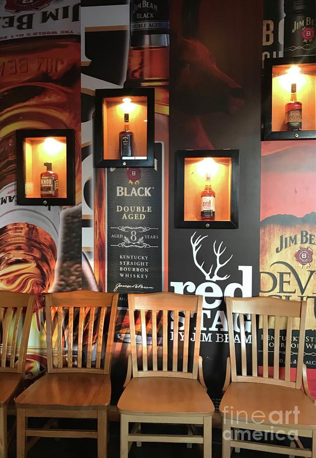 Bourbon Wall Photograph by CAC Graphics