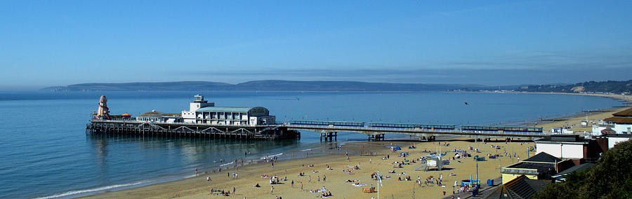 Bournemouth Pier Dorset - May 2010 Photograph by Chris Day