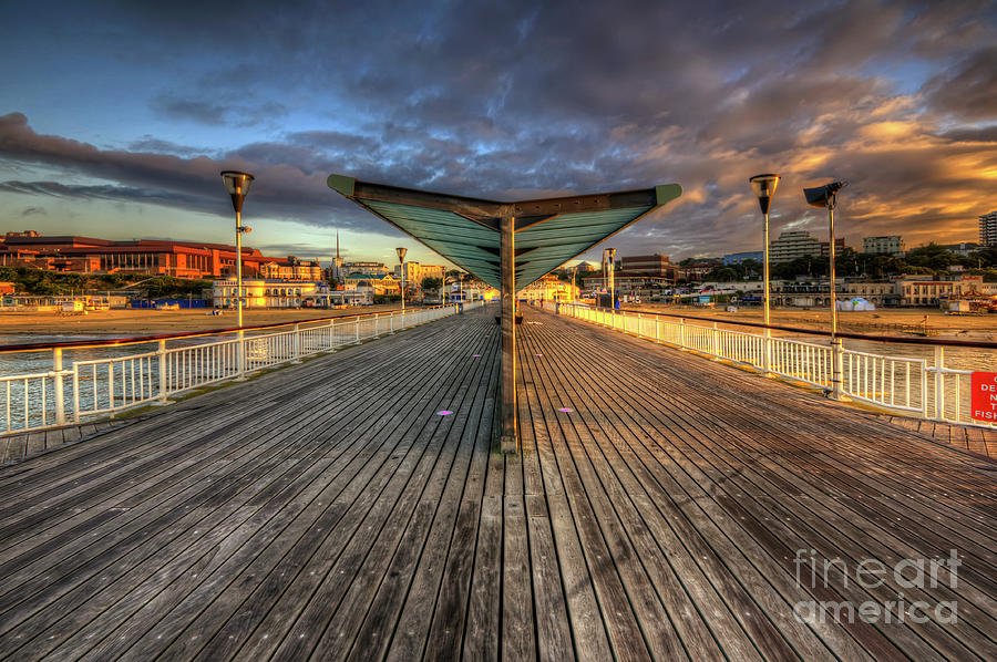 Bournemouth Pier Sunrise 2.0 Photograph by Yhun Suarez