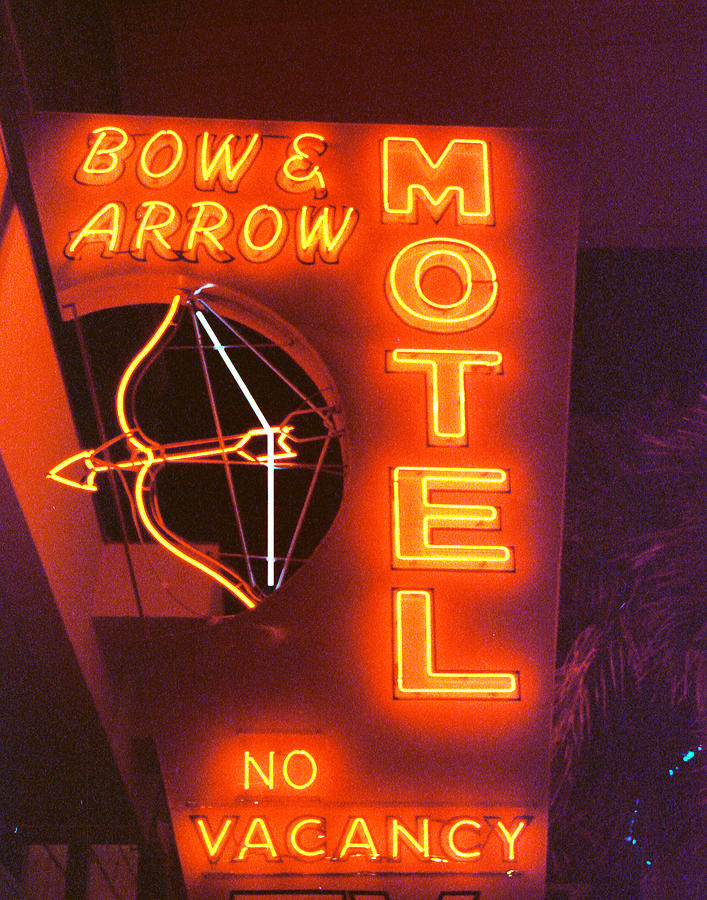 Bow and Arrow Motel Photograph by Matthew Bamberg