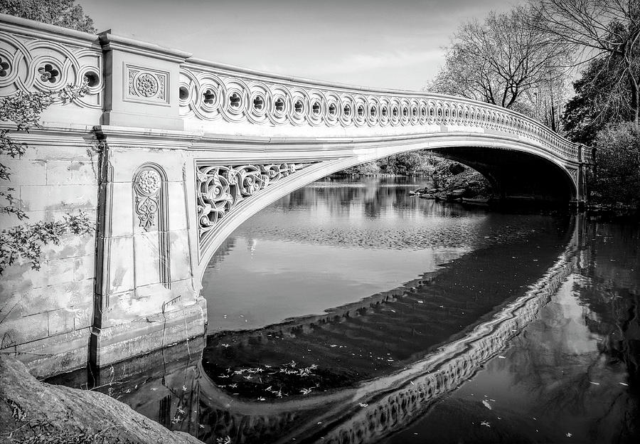 Bow Bridge - Central Park - New York City Photograph by Daniel Hagerman