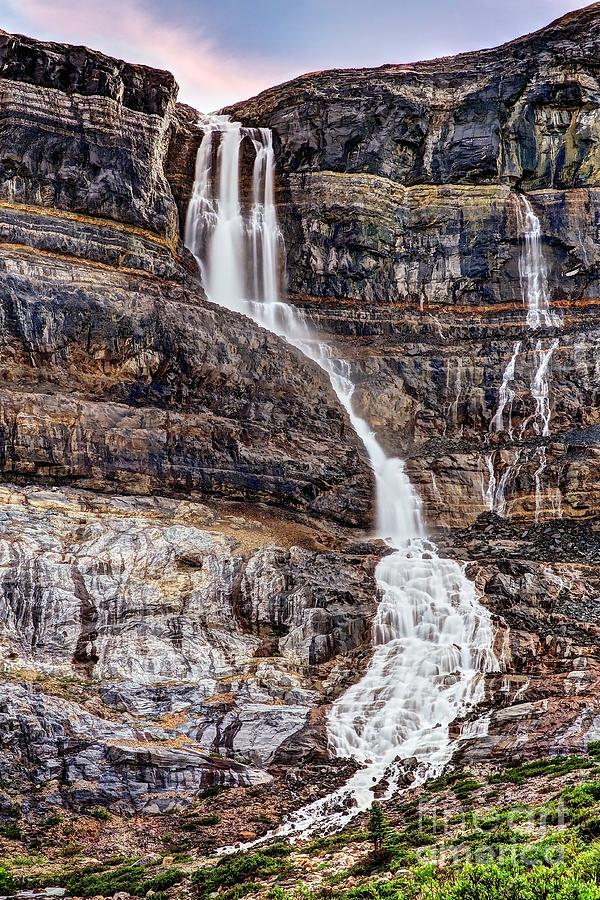 Bow Glacier Falls Photograph by DJ MacIsaac - Fine Art America