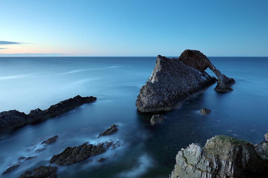 Bow Fiddle Rock Sunset Photograph by Grant Glendinning