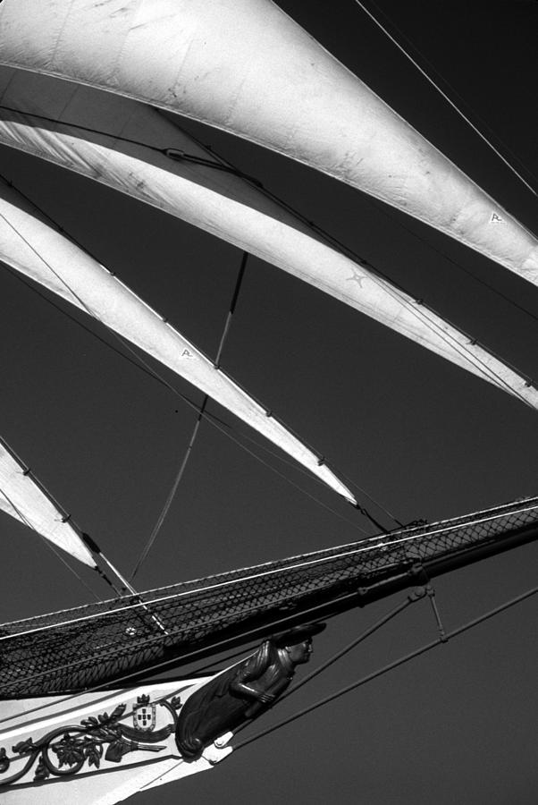 Bow of Tallship  Photograph by David Shuler