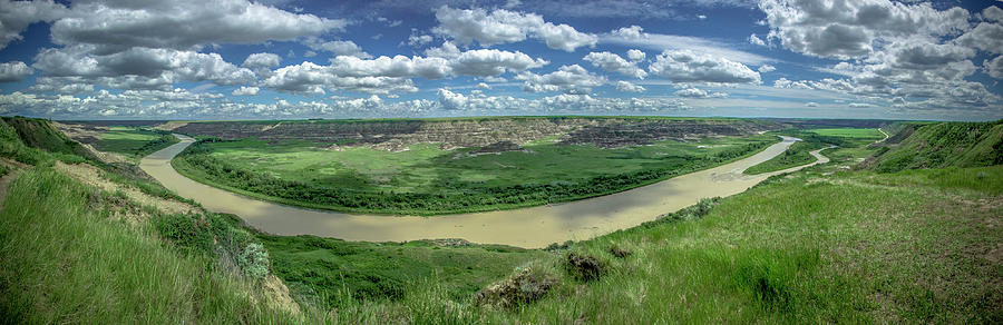 Red Deer River Photograph by Patrick Boening