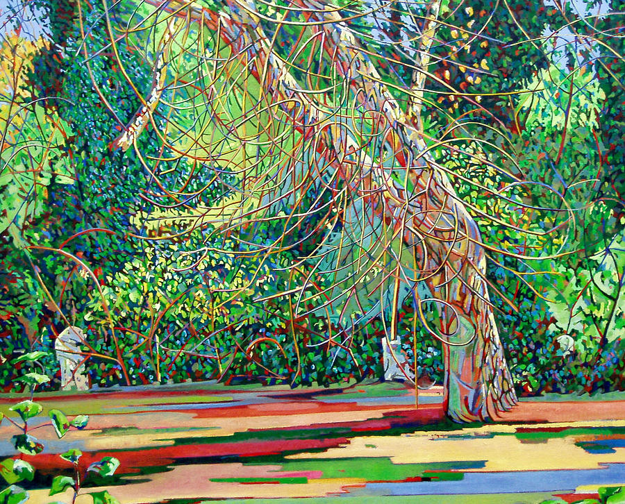 Tree Painting - Bow Trench 1 by Noel Paine