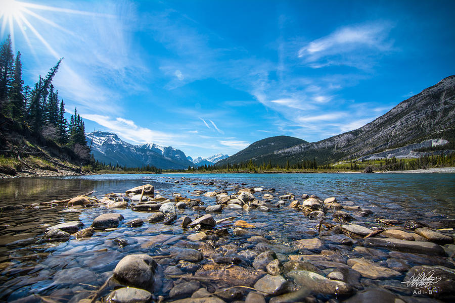 Bow Valley Campground Photograph by Adnan Bhatti